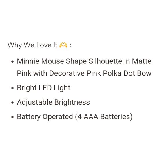 Impressions  X Disney Minnie Mouse Bowtiful Handheld Makeup Mirror - Picture 11 of 12